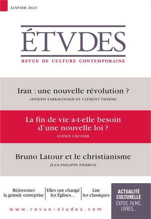ETUDES 4300 - 01-23 IRAN UNE NOUVELLE REVOLUTION