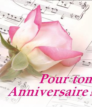 POUR TON ANNIVERSAIRE