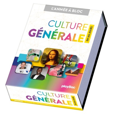 CALENDRIER 365 JOURS DE CULTURE GENERALE - ANNEE A BLOC