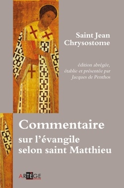 COMMENTAIRE SUR L'EVANGILE SELON SAINT MATTHIEU