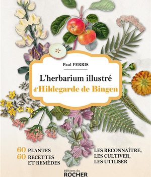 L'HERBARIUM ILLUSTRE D'HILDEGARDE DE BINGEN - 60 PLANTES, 60 RECETTES ET REMEDES - LES RECONNAITRE,