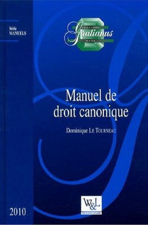 MANUEL DE DROIT CANONIQUE