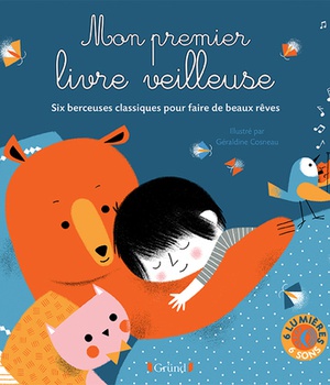 MON PREMIER LIVRE VEILLEUSE - LIVRE SONS ET LUMIERE AVEC 6 PUCES - A PARTIR DE 6 MOIS