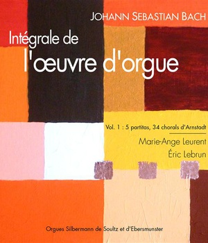 JS BACH VOL 1 INTEGRALE DE L' OEUVRE D'ORGUE