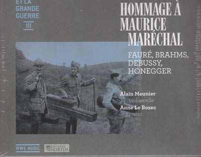 HOMMAGE A MAURICE MARECHAL - CD - LES MUSICIENS ET LA GRANDE GUERRE 3