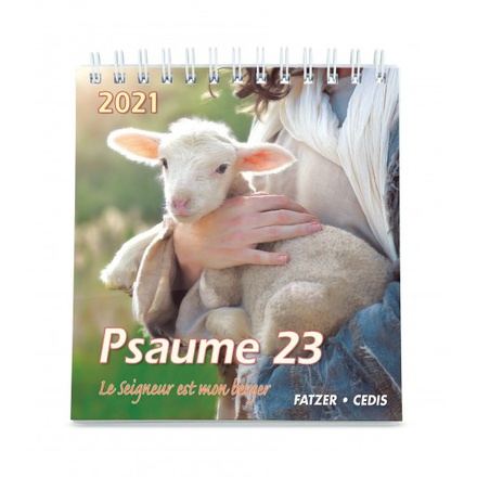 PSAUME 23 PETIT FORMAT - CALENDRIER 2021 NDSP