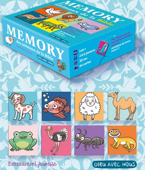 MEMORY DES ANIMAUX DE LA BIBLE - EDITION ILLUSTREE