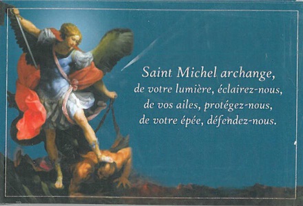 CARTE SAINT MICHEL ARCHANGE (PAR LOT DE 20)