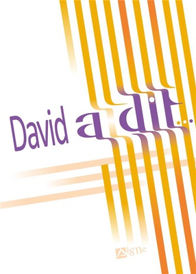 PRIER AVEC DAVID, POETE ET CHANTRE
