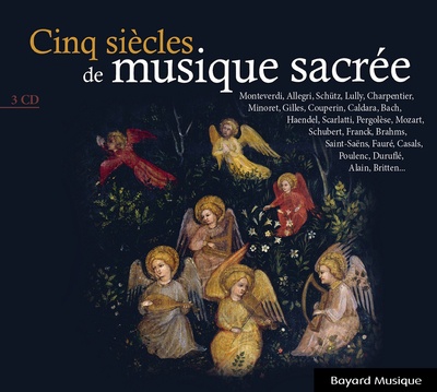 CINQ SIECLES DE MUSIQUE SACREE - AUDIO CD