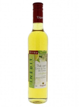 SIROP ARTISAN THE VERT CITRON ET FLEUR DE SUREAU 50CL NDSP