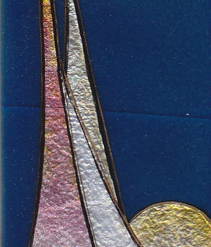 EMAIL SOLEIL LEVANT 15.5 X 6.5 CM