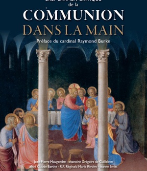 BREF EXAMEN CRITIQUE DE LA COMMUNION DANS LA MAIN