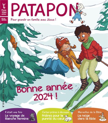 PATAPON JANVIER 2024 N 513 - BONNE ANNEE 2024 - LES SPORTS DHIVER