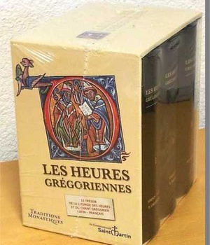 LES HEURES GREGORIENNES 3 VOLUMES