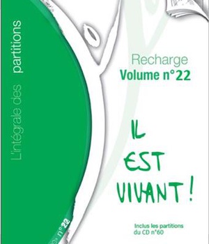 RECHARGE DE PARTITIONS N 22 POUR CLASSEUR L'INTEGRALE - 2016