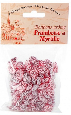 BONBONS FRAMBOISE MYRTILLE 150G