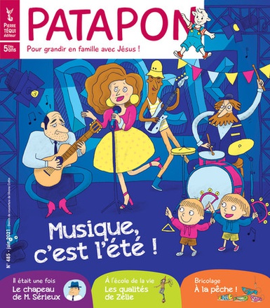 PATAPON JUIN 2021 N 485 - MUSIQUE, C'EST L'ETE !
