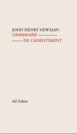 GRAMMAIRE DE L'ASSENTIMENT