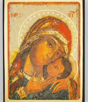 VIERGE DE KORSUN - ICONE TRADITION 14X10.6 CM - 120.42