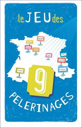 JEU DES 9 PELERINAGES - 2 A 4 JOUEURS (OU +) - 7 ANS ET +