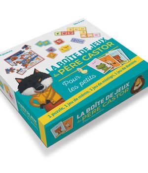 LA BOITE DE JEUX DU PERE CASTOR POUR LES PETITS