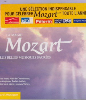 CD MAGIE MOZART - MUSIQUES SACREES - VOL1