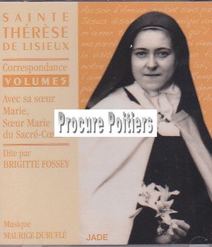SAINTE THERESE DE LISIEUX - CORRESPONDANCE - VOLUME 5 - CD