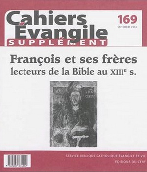 SUPPLEMENT AU CAHIERS EVANGILE NO 169. FRANCOIS ET SES FRERES