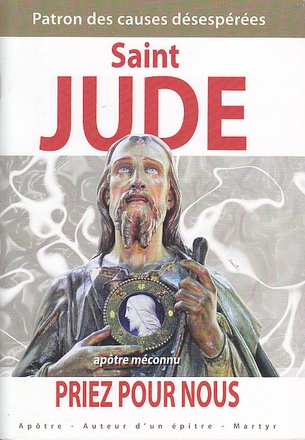 SAINT JUDE, PRIEZ POUR NOUS
