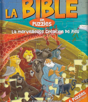 LA BIBLE EN PUZZLES - LA MERVEILLEUSE CREATION DE DIEU