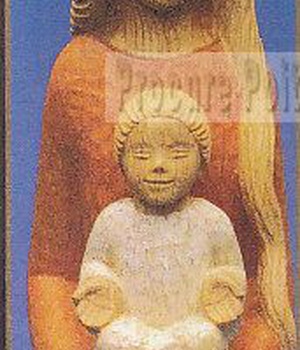 ICONE MIDI 6X15 Y LE PAPE V ENF BRAS OUVERTS FD BLEU NDSP