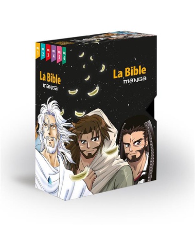 LA BIBLE EN MANGA - COFFRET COLLECTOR INTEGRAL (VOLUMES 1 A 6)