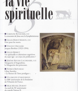 LA VIE SPIRITUELLE N 797