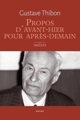 PROPOS D'AVANT-HIER POUR APRES-DEMAIN