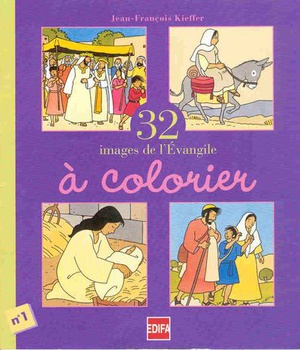32 IMAGES DE L'EVANGILE A COLORIER N 1