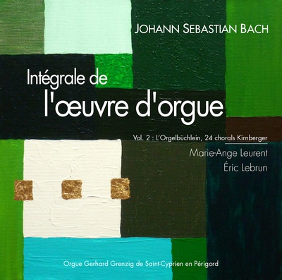 JS BACH VOL 2 INTEGRALE DE L' OEUVRE D'ORGUE