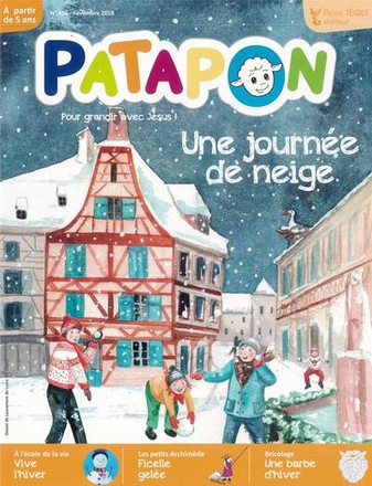 PATAPON NOVEMBRE 2018 N 456 - UNE JOURNEE DE NEIGE