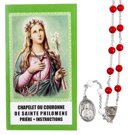 CHAPELET DE DEVOTION DE SAINTE PHILOMENE AVEC NOTICE EXPLICATIVE