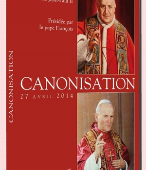 CANONISATION DE JEAN XXIII ET JEAN PAUL II DVD