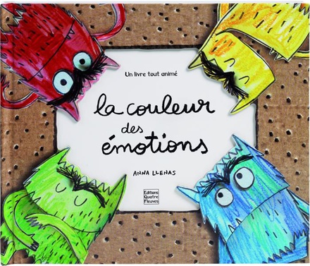 LE MONSTRE DES COULEURS - LA COULEUR DES EMOTIONS - UN LIVRE TOUT ANIME