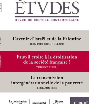 ETUDES 4322 - 01-25 - JANVIER 2025