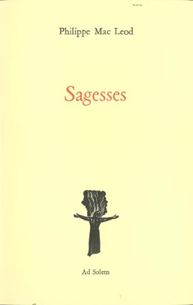 SAGESSES