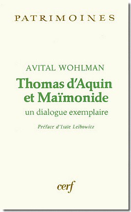 THOMAS D'AQUIN ET MAIMONIDE