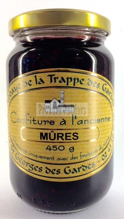 CONFITURE MURES, POT DE 450 G