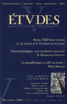 ETUDES DECEMBRE 2009