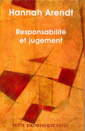 RESPONSABILITE ET JUGEMENT