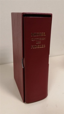 MISSEL QUOTIDIEN DES FIDELES - ROUGE (3E EDITION)