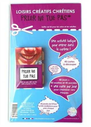 PRIER NE TUE PAS - BOITE CAR'M POUR LES ADOS ET LES ADULTES