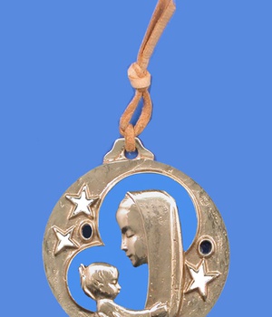 PLAQUE BRONZE AP TURQ MAT/BLANC VIRGO.M NDSP